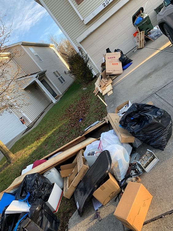 Moving Day Trash Out Carmel IN